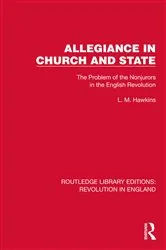 Book cover of Allegiance in Church and State by L.M. Hawkins
