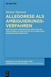 Book cover of Allegorese als Ambiguierungsverfahren by Unknown