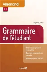 Book cover of Allemand - Grammaire de l'étudiant (5th ed.) by Delphine Choffat