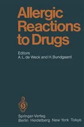 Book cover of Allergic Reactions to Drugs by Alain L. de Weck
