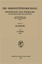 Book cover of Allergie by Robert Doerr