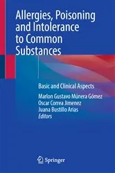 Book cover of Allergies, Poisoning and Intolerance to Common Substances by Unknown