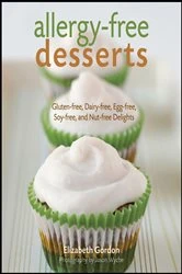 Book cover of Allergy-Free Desserts by Elizabeth Gordon