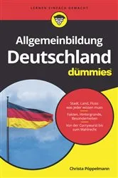 Book cover of Allgemeinbildung Deutschland für Dummies by Christa Pöppelmann