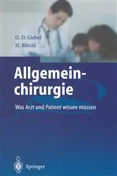 Book cover of Allgemeinchirurgie by Gerald D. Giebel