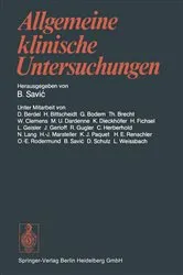 Book cover of Allgemeine klinische Untersuchungen by D. Berdel