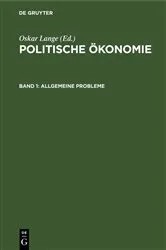 Book cover of Allgemeine Probleme by Oskar Lange