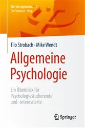 Book cover of Allgemeine Psychologie by Tilo Strobach