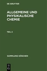 Book cover of Allgemeine und physikalische Chemie. Teil 2 (4th ed.) by Unknown