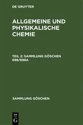 Book cover of Allgemeine und physikalische Chemie. Teil 2 (5th ed.) by Unknown