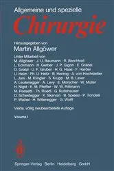 Book cover of Allgemeine und spezielle Chirurgie (4th ed.) by Martin AllgÃ¶wer