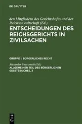 Book cover of Allgemeiner Teil des Bürgerlichen Gesetzbuches, 3 by Alexander Swarzenski