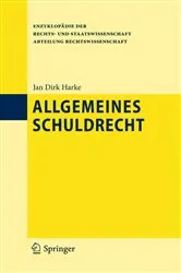 Book cover of Allgemeines Schuldrecht by Jan Dirk Harke