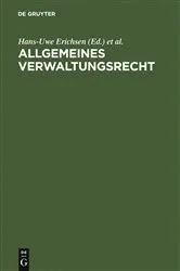 Book cover of Allgemeines Verwaltungsrecht (13th ed.) by Unknown