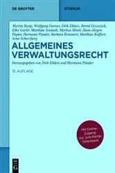 Book cover of Allgemeines Verwaltungsrecht (15th ed.) by Unknown