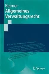 Book cover of Allgemeines Verwaltungsrecht by Philipp Reimer