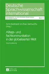 Book cover of Alltags- und Fachkommunikation in der globalisierten Welt by Armin Burkhardt