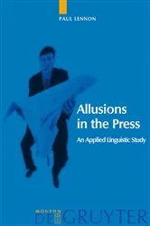 Book cover of Allusions in the Press by Unknown