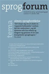 Book cover of Almen sprogforstaelse by Unknown