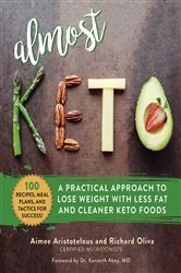 Book cover of Almost Keto by Aimee Aristotelous