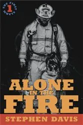 Book cover of Alone in the Fire by Stephen Davis