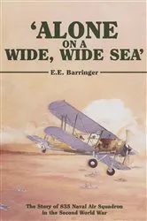 Book cover of 'Alone on a Wide, Wide Sea' by E.E. Barringer