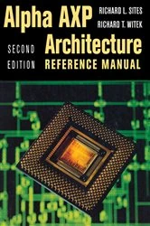 Book cover of Alpha AXP Architecture Reference Manual (2nd ed.) by Richard L. Sites