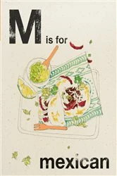 Book cover of Alphabet Cooking: M is for Mexican by Quadrille