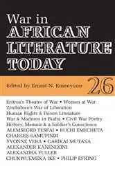 Book cover of ALT 26 War in African Literature Today by Ernest N Emenyonu