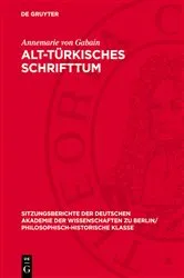 Book cover of Alt-türkisches Schrifttum by Annemarie von Gabain