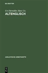Book cover of Altenglisch by Unknown