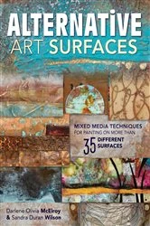 Book cover of Alternative Art Surfaces by Sandra Duran Wilson