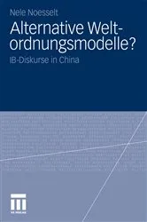 Book cover of Alternative Weltordnungsmodelle? by Nele Noesselt