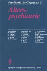 Book cover of Alterspsychiatrie (3rd ed.) by K.P. Kisker