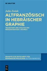 Book cover of Altfranzösisch in hebräischer Graphie by Unknown