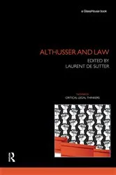 Book cover of Althusser and Law by Laurent de Sutter