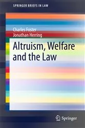 Book cover of Altruism, Welfare and the Law by Charles Foster