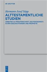 Book cover of Alttestamentliche Studien by Hermann-Josef Stipp