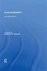 Book cover of Alun Hoddinott by R. Craggs Stewart
