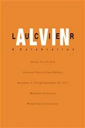 Book cover of Alvin Lucier by Andrea Miller-Keller