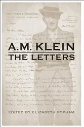 Book cover of A.M. Klein The Letters by A.M. Klein
