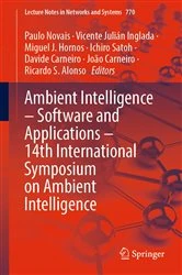 Book cover of Ambient Intelligence – Software and Applications – 14th International Symposium on Ambient Intelligence by Paulo Novais