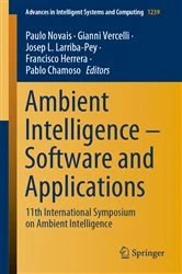 Book cover of Ambient Intelligence - Software and Applications by Paulo Novais