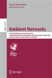 Book cover of Ambient Networks by Schönwälder Jürgen