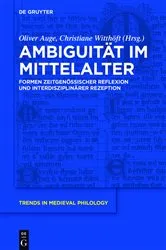 Book cover of Ambiguität im Mittelalter by Oliver Auge