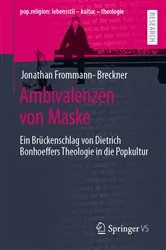 Book cover of Ambivalenzen von Maske by Jonathan Frommann-Breckner