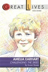 Book cover of Amelia Earhart by Beatrice Gormley