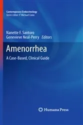 Book cover of Amenorrhea by Nanette F. Santoro