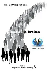 Book cover of America is Broken by Jasper 