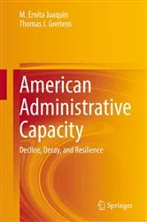 Book cover of American Administrative Capacity by Unknown